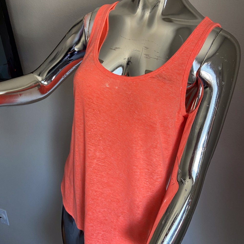Bright Orange Tank Top
